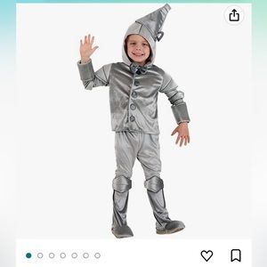Tin Man kid’s Halloween costume